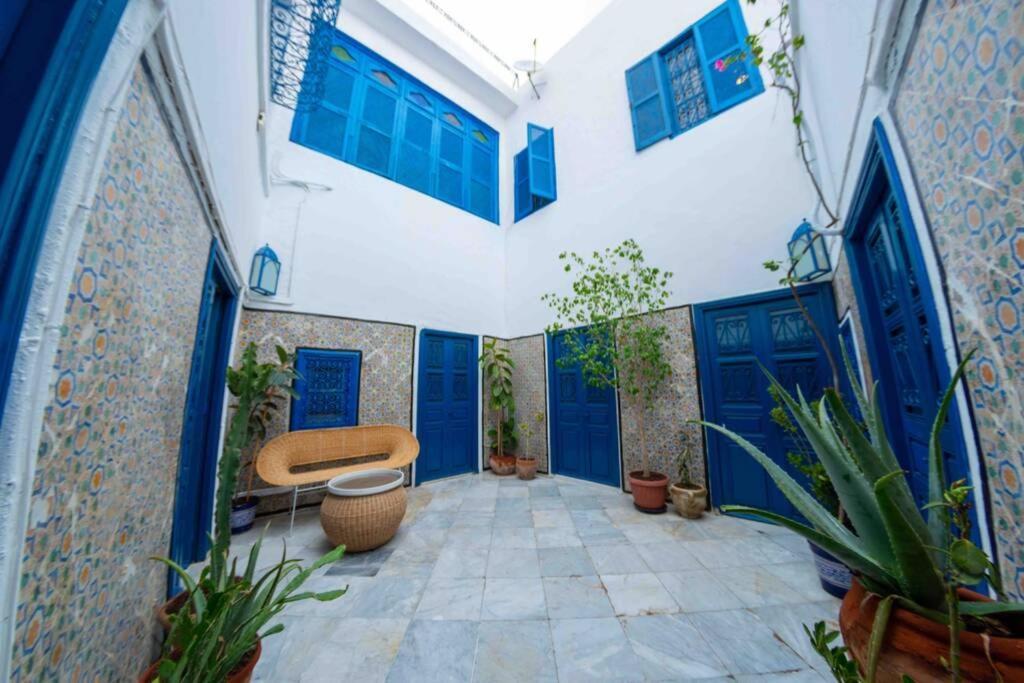 Charming Villa In The Heart Of Sidi Bousaid Sidi Bou Ali Exteriér fotografie