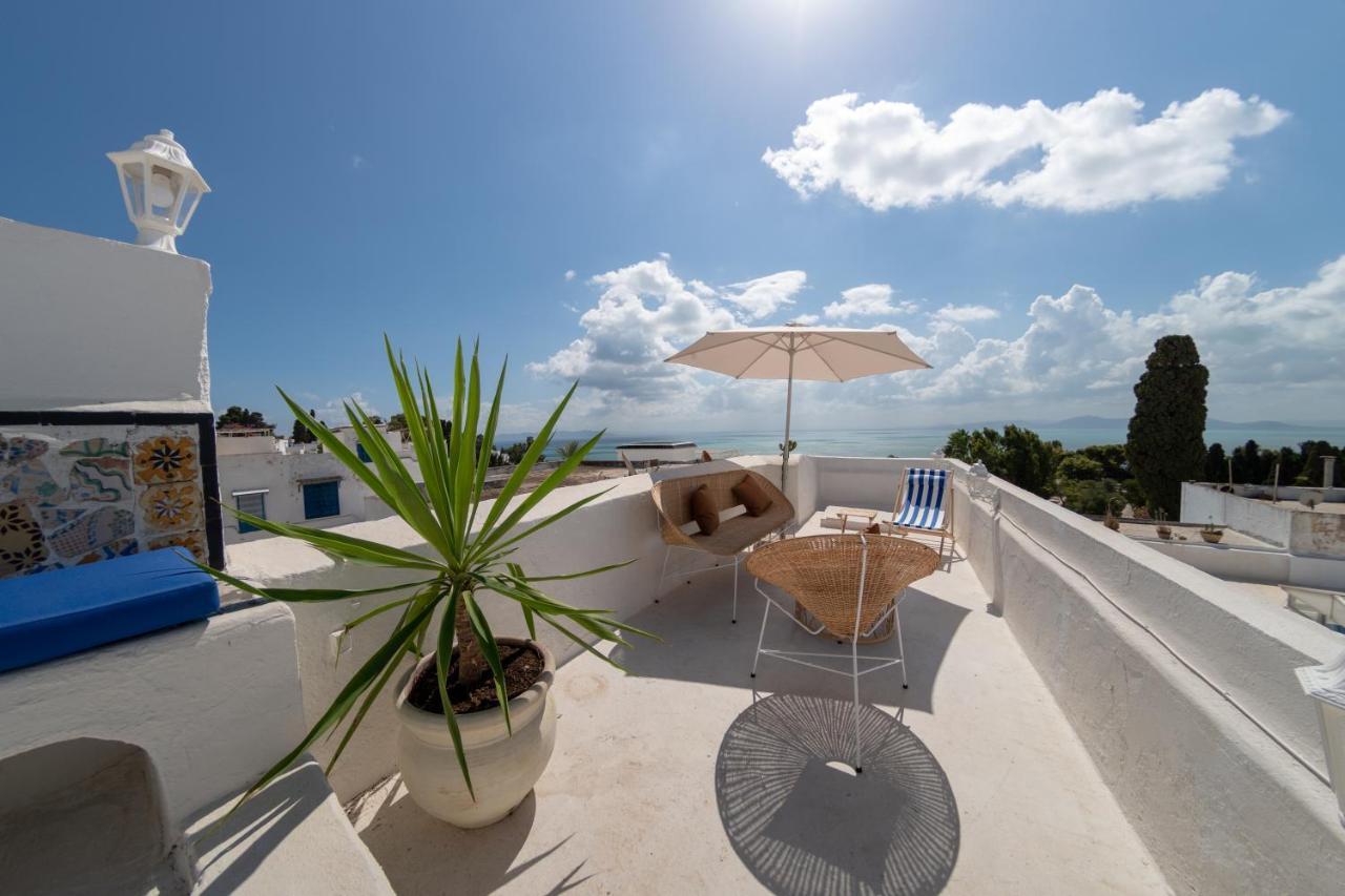 Charming Villa In The Heart Of Sidi Bousaid Sidi Bou Ali Exteriér fotografie