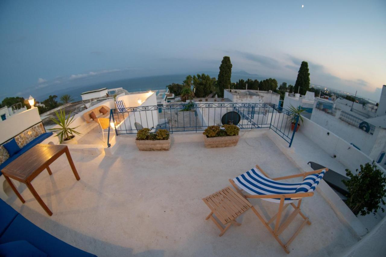 Charming Villa In The Heart Of Sidi Bousaid Sidi Bou Ali Exteriér fotografie